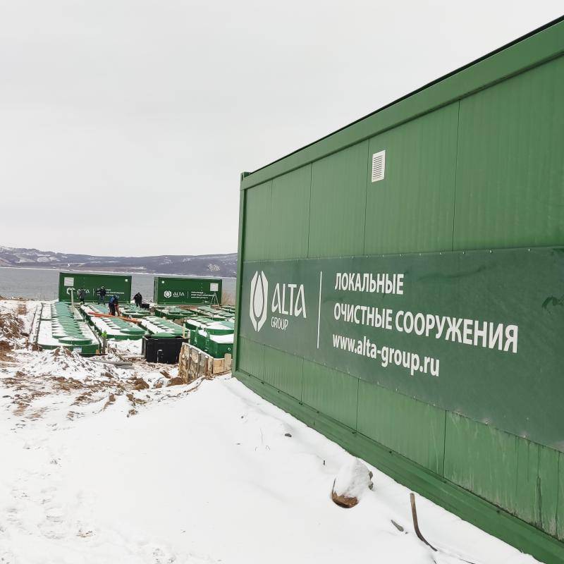 Хозяйственно-бытовой сток - 400 м3 в сутки, Красноярский край, с. Новоселово