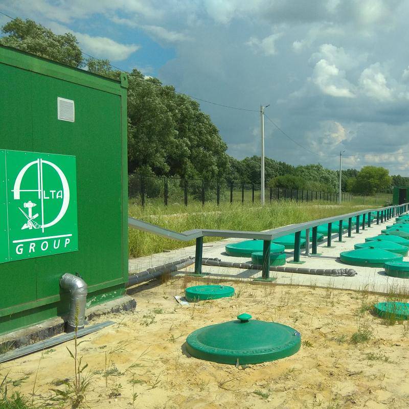 Очистные сооружения для загородного клуба