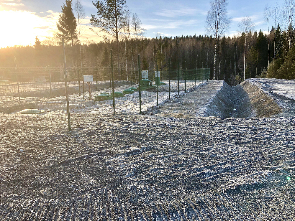 Хозяйственно-бытовой сток - 50 м3 в сутки, Горный парк "Рускеала", респ. Карелия