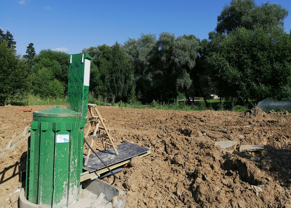 КНС для хозяйственно-бытовых стоков, МО, ООО "Бергхаус"