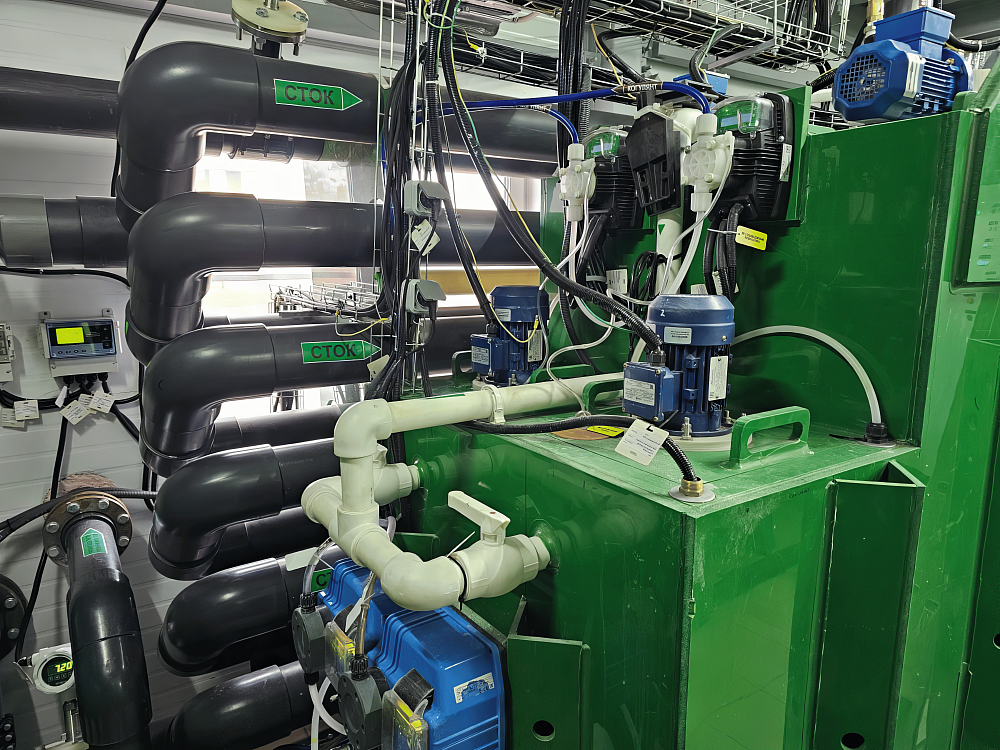 Поверхностный сток с противообледенительных площадок — 1296 м³/сутки — аэропорт, Иркутская обл., г. Братск