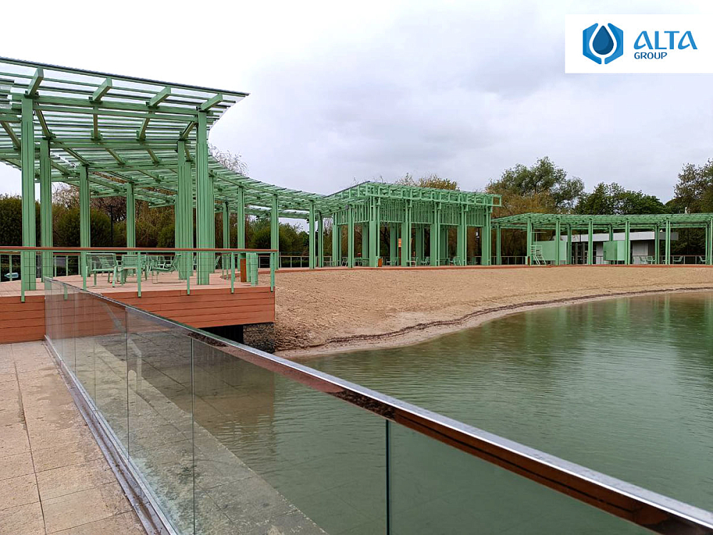 Доочистка и обеззараживание — до 720 м³ в сутки — Парк Горького, Москва